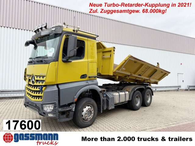 Mercedes-Benz Arocs 3363 K 6x4, Grounder, - Savivartis sunkvežimis: foto 1 Mercedes-Benz Arocs 3363 K 6x4, Grounder, - Savivartis sunkvežimis: foto 1