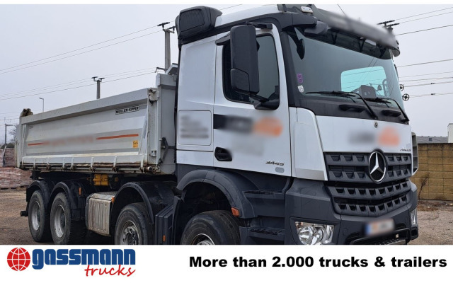 Mercedes-Benz Arocs 3445 K 8x4/4, Meiller Bordmatik links - Savivartis sunkvežimis: foto 2 Mercedes-Benz Arocs 3445 K 8x4/4, Meiller Bordmatik links - Savivartis sunkvežimis: foto 2