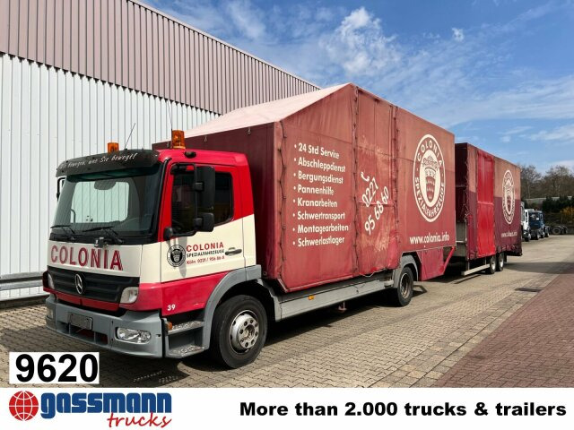 Mercedes-Benz Atego 1223 L 4x2, Kompl. Zug, Lift- & - Tentinis sunkvežimis: foto 1 Mercedes-Benz Atego 1223 L 4x2, Kompl. Zug, Lift- & - Tentinis sunkvežimis: foto 1