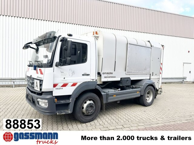 Mercedes-Benz Atego 1624 L 4x2, Retarder, Faun Rotopress, - Šiukšliavežis: foto 1 Mercedes-Benz Atego 1624 L 4x2, Retarder, Faun Rotopress, - Šiukšliavežis: foto 1