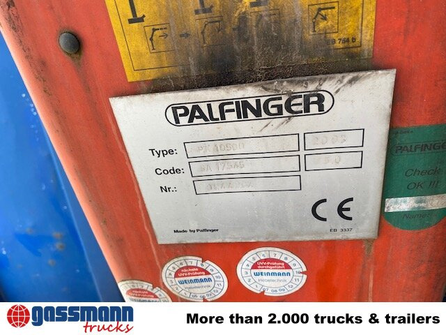 Mercedes-Benz Atego 1823 4x2 mit Kran Palfinger PK10500, - Savivartis sunkvežimis, Sunkvežimis su kranu: foto 3 Mercedes-Benz Atego 1823 4x2 mit Kran Palfinger PK10500, - Savivartis sunkvežimis, Sunkvežimis su kranu: foto 3