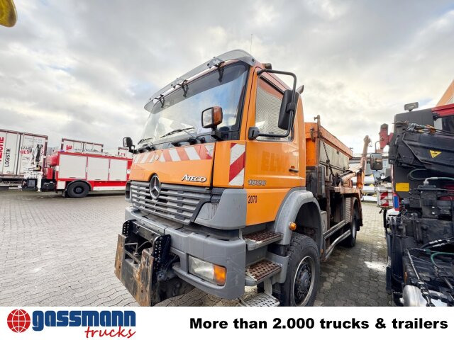 Mercedes-Benz Atego 1828 4x4, Tele-Absetzer, - Nuožulnaus pakėlimo ant platformos sunkvežimis: foto 3 Mercedes-Benz Atego 1828 4x4, Tele-Absetzer, - Nuožulnaus pakėlimo ant platformos sunkvežimis: foto 3