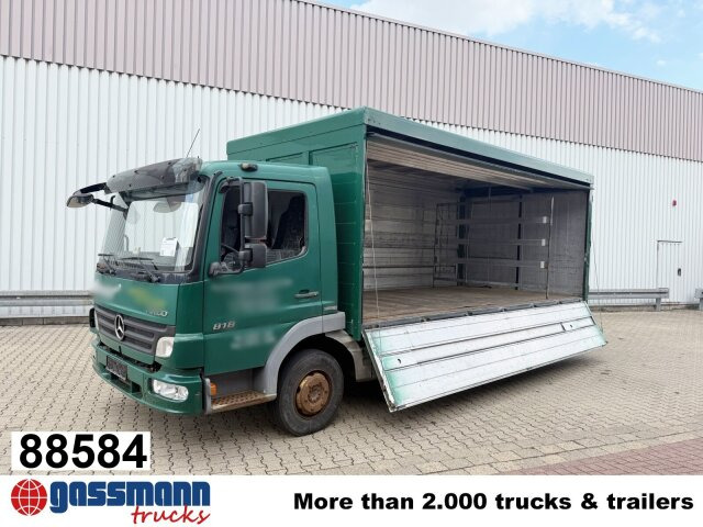 Mercedes-Benz Atego 818 L 4x2, Getränkekoffer, 2x AHK - Furgonas sunkvežimis: foto 1 Mercedes-Benz Atego 818 L 4x2, Getränkekoffer, 2x AHK - Furgonas sunkvežimis: foto 1