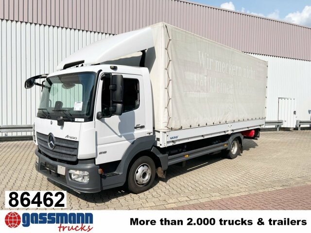 Mercedes-Benz Atego 818 L 4x2 mit Sörensen LBW - Platforminis/ Bortinis sunkvežimis: foto 1 Mercedes-Benz Atego 818 L 4x2 mit Sörensen LBW - Platforminis/ Bortinis sunkvežimis: foto 1
