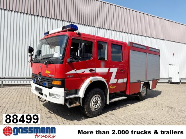 Mercedes-Benz Atego 917 4x4, LF 10, Einzelbereifung, AT-Motor - Greitosios pagalbos automobilis: foto 1 Mercedes-Benz Atego 917 4x4, LF 10, Einzelbereifung, AT-Motor - Greitosios pagalbos automobilis: foto 1