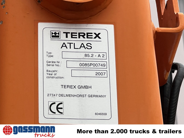 Mercedes-Benz Axor 1829 AK 4x4 mit Kran Atlas AK 85.2 - Savivartis sunkvežimis, Sunkvežimis su kranu: foto 2 Mercedes-Benz Axor 1829 AK 4x4 mit Kran Atlas AK 85.2 - Savivartis sunkvežimis, Sunkvežimis su kranu: foto 2