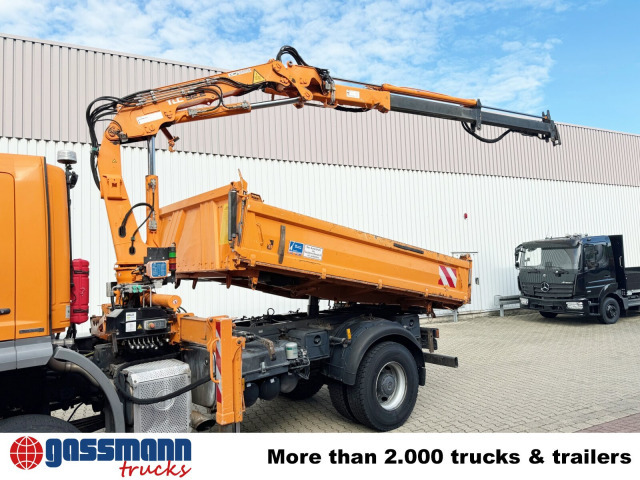 Mercedes-Benz Axor 1833 AK 4x4, Winterdienstausstattung, Kran - Savivartis sunkvežimis, Sunkvežimis su kranu: foto 3 Mercedes-Benz Axor 1833 AK 4x4, Winterdienstausstattung, Kran - Savivartis sunkvežimis, Sunkvežimis su kranu: foto 3