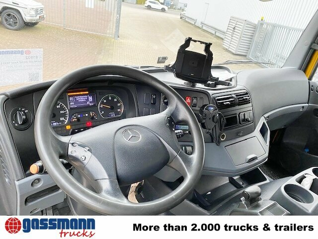 Mercedes-Benz Axor 1833 L 4x2 mit Heckkran Hiab XS 133 K-2 - Platforminis/ Bortinis sunkvežimis, Sunkvežimis su kranu: foto 3 Mercedes-Benz Axor 1833 L 4x2 mit Heckkran Hiab XS 133 K-2 - Platforminis/ Bortinis sunkvežimis, Sunkvežimis su kranu: foto 3