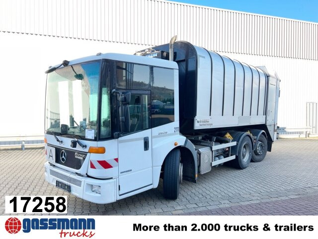 Mercedes-Benz Econic 2629 LL 6x2/4 NLA, EEV, Lenkachse, FAUN - Šiukšliavežis: foto 1 Mercedes-Benz Econic 2629 LL 6x2/4 NLA, EEV, Lenkachse, FAUN - Šiukšliavežis: foto 1