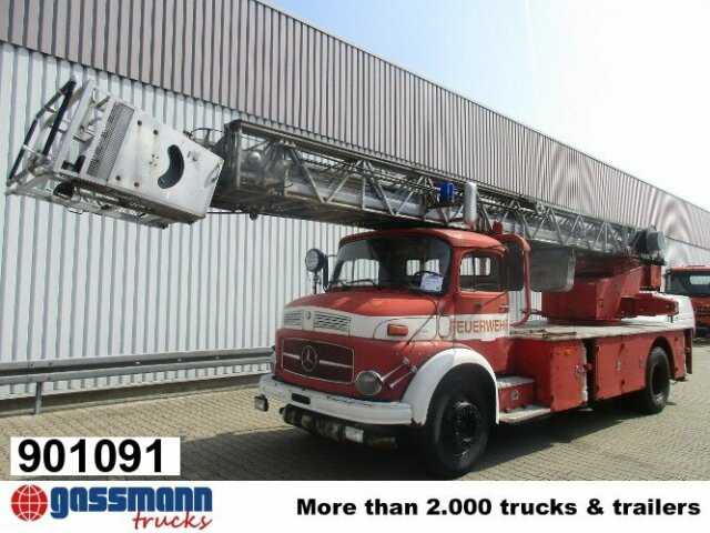 Mercedes-Benz L 1519 4x2 Feuerwehr Drehleiter DL30 - Gaisrinė mašina: foto 1 Mercedes-Benz L 1519 4x2 Feuerwehr Drehleiter DL30 - Gaisrinė mašina: foto 1