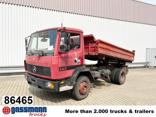 Mercedes-Benz LK 1117 K 4x2, 6-Zylinder Motor, 2x AHK - Savivartis sunkvežimis: foto 1 Mercedes-Benz LK 1117 K 4x2, 6-Zylinder Motor, 2x AHK - Savivartis sunkvežimis: foto 1