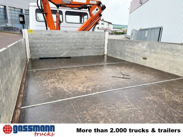 Mercedes-Benz LK 814 4x2, 6-Zylinder, Kran Tirre Euro 35 - Platforminis/ Bortinis sunkvežimis, Sunkvežimis su kranu: foto 2 Mercedes-Benz LK 814 4x2, 6-Zylinder, Kran Tirre Euro 35 - Platforminis/ Bortinis sunkvežimis, Sunkvežimis su kranu: foto 2