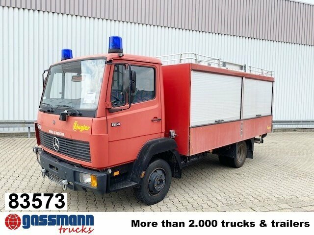 Mercedes-Benz LK 814 F 4x2, Ziegler RW1, 6-Zylinder Motor - Gaisrinė mašina: foto 1 Mercedes-Benz LK 814 F 4x2, Ziegler RW1, 6-Zylinder Motor - Gaisrinė mašina: foto 1