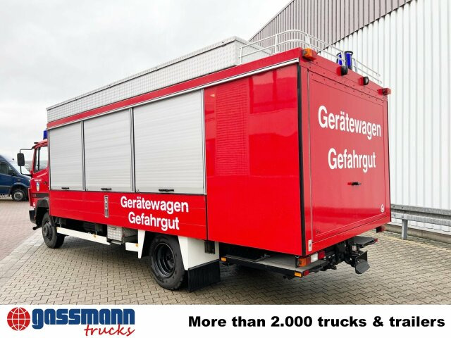 Mercedes-Benz LK 914 4x2, Gerätewagen für Gefahrgut, - Gaisrinė mašina: foto 3 Mercedes-Benz LK 914 4x2, Gerätewagen für Gefahrgut, - Gaisrinė mašina: foto 3