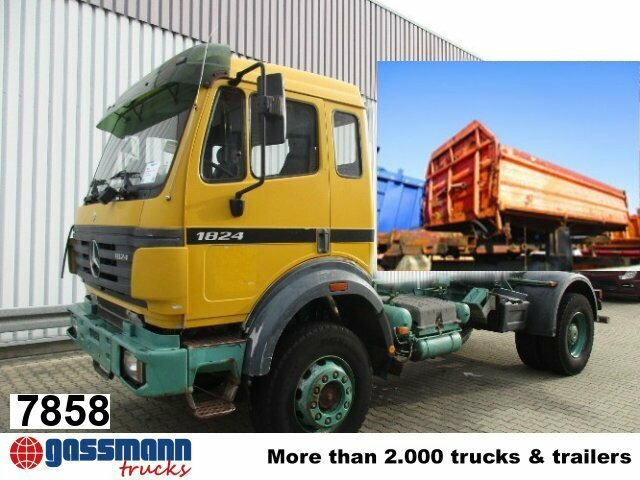 Mercedes-Benz SK 1824 AK 4x4 - Savivartis sunkvežimis: foto 1 Mercedes-Benz SK 1824 AK 4x4 - Savivartis sunkvežimis: foto 1