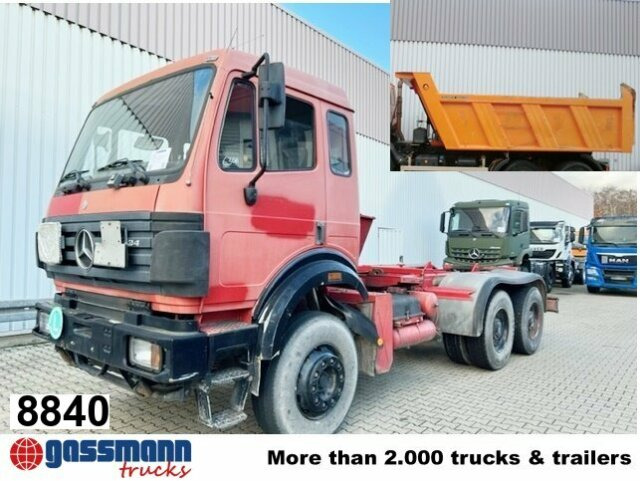 Mercedes-Benz SK II 25/2634 K 6x4, Stahlmulde ca. 13m³ - Savivartis sunkvežimis: foto 1 Mercedes-Benz SK II 25/2634 K 6x4, Stahlmulde ca. 13m³ - Savivartis sunkvežimis: foto 1