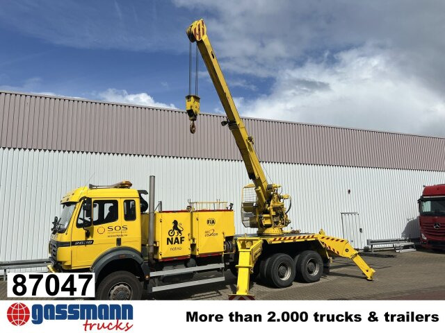 Mercedes-Benz SK II 2638/44 A 6x6, V8, Retarder, Kran, 2x - Sunkvežimis su kranu: foto 1 Mercedes-Benz SK II 2638/44 A 6x6, V8, Retarder, Kran, 2x - Sunkvežimis su kranu: foto 1