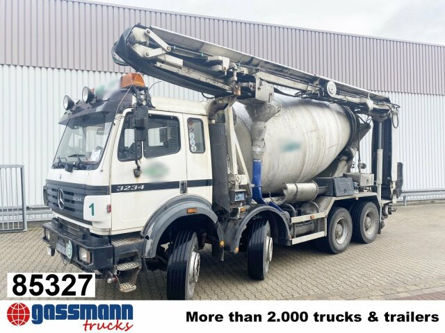 Mercedes-Benz SK II 3234 B 8x4/4, LT Betonmischer, - Betonvežis: foto 1 Mercedes-Benz SK II 3234 B 8x4/4, LT Betonmischer, - Betonvežis: foto 1