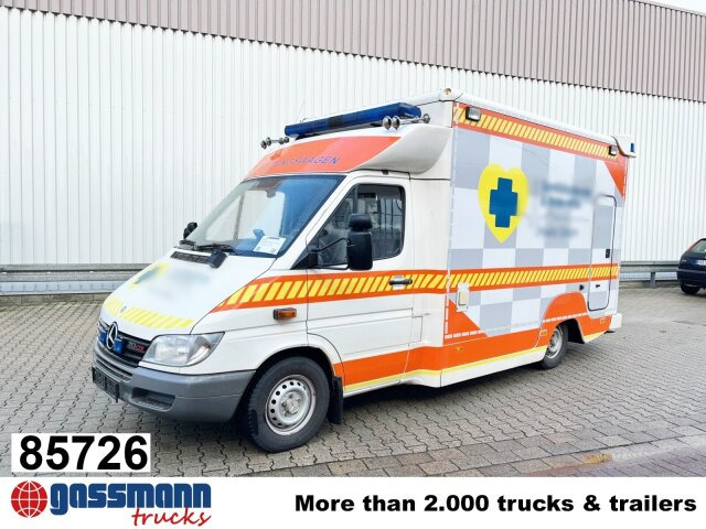 Mercedes-Benz Sprinter 313 CDI 4x2, Rettungswagen - Krovininis mikroautobusas: foto 1 Mercedes-Benz Sprinter 313 CDI 4x2, Rettungswagen - Krovininis mikroautobusas: foto 1
