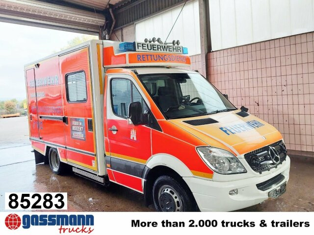 Mercedes-Benz Sprinter 516 CDI 4x2, Rettungswagen, Retarder - Krovininis mikroautobusas: foto 1 Mercedes-Benz Sprinter 516 CDI 4x2, Rettungswagen, Retarder - Krovininis mikroautobusas: foto 1