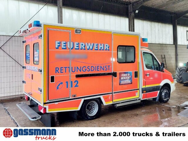 Mercedes-Benz Sprinter 516 CDI 4x2, Rettungswagen, Retarder - Krovininis mikroautobusas: foto 3 Mercedes-Benz Sprinter 516 CDI 4x2, Rettungswagen, Retarder - Krovininis mikroautobusas: foto 3
