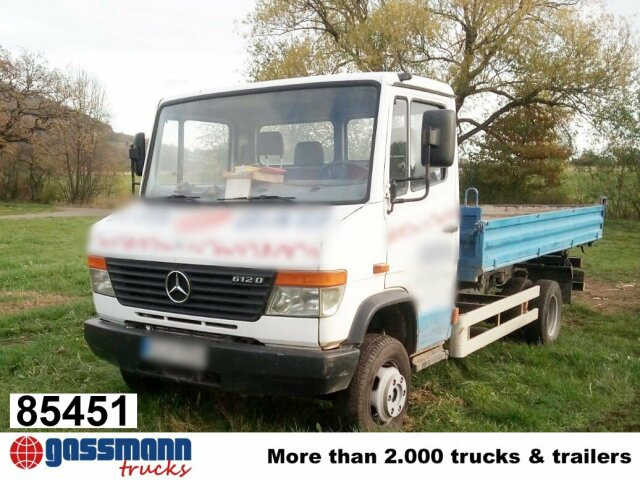 Mercedes-Benz Vario 612 DK 4x2, Kipper-Meiller - Mažas savivartis: foto 1 Mercedes-Benz Vario 612 DK 4x2, Kipper-Meiller - Mažas savivartis: foto 1