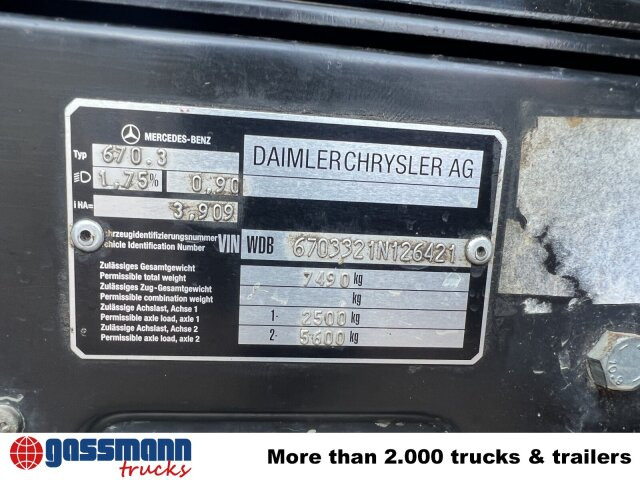 Mercedes-Benz Vario 816 D 4x2 Doka, 2x AHK, Meiller Kipper - Savivartis sunkvežimis: foto 5 Mercedes-Benz Vario 816 D 4x2 Doka, 2x AHK, Meiller Kipper - Savivartis sunkvežimis: foto 5