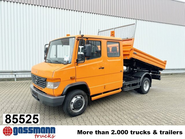 Mercedes-Benz Vario 816 D 4x2 Doka, 2x AHK, Meiller Kipper, - Mažas savivartis, Komercinis automobilis su dviguba kabina: foto 1 Mercedes-Benz Vario 816 D 4x2 Doka, 2x AHK, Meiller Kipper, - Mažas savivartis, Komercinis automobilis su dviguba kabina: foto 1
