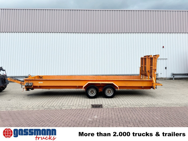 Obermaier T 105 mit 3 Auffahrrampen - Žemo profilio platforma priekaba: foto 4 Obermaier T 105 mit 3 Auffahrrampen - Žemo profilio platforma priekaba: foto 4