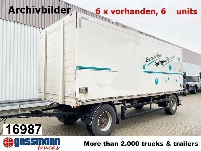 Orten PRASQ 18 Getränkeanhänger, Stapleraufnahme, 6 - Furgonas priekaba: foto 1 Orten PRASQ 18 Getränkeanhänger, Stapleraufnahme, 6 - Furgonas priekaba: foto 1