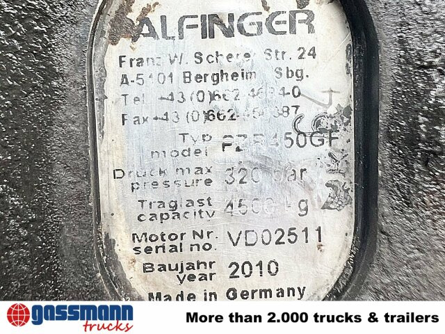 Padargas - Statybinė technika Palfinger 401-02, Palfinger, Kinshofer: foto 8 Padargas - Statybinė technika Palfinger 401-02, Palfinger, Kinshofer: foto 8