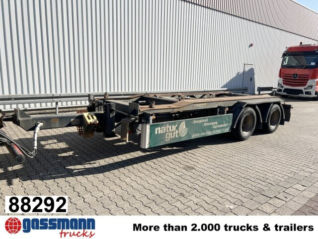 RZA 18 Abrollanhänger - Kablio/ Skip loader priekaba: foto 1 RZA 18 Abrollanhänger - Kablio/ Skip loader priekaba: foto 1