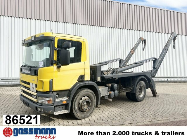 Scania 94G 260 GB 4x2, Meiller - Nuožulnaus pakėlimo ant platformos sunkvežimis: foto 1 Scania 94G 260 GB 4x2, Meiller - Nuožulnaus pakėlimo ant platformos sunkvežimis: foto 1