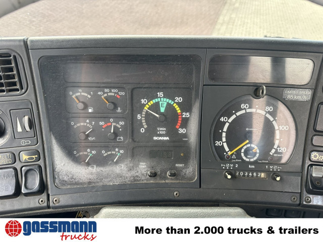 Scania P93 HK 250 6x4L, Abrollkipper - Hook-lift sunkvežimis: foto 5 Scania P93 HK 250 6x4L, Abrollkipper - Hook-lift sunkvežimis: foto 5