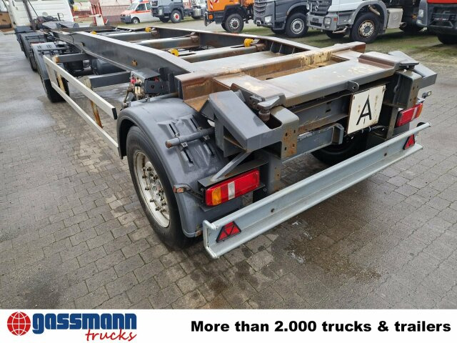 Schmitz Cargobull ACF 18 S, Schlittenabroller bis 7 m Beh. - Kablio/ Skip loader priekaba: foto 2 Schmitz Cargobull ACF 18 S, Schlittenabroller bis 7 m Beh. - Kablio/ Skip loader priekaba: foto 2