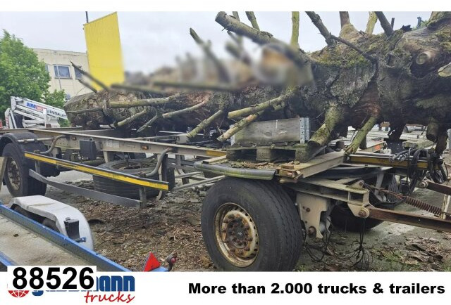 Schmitz Cargobull AWF 18, Verzinkt - Konteineris-vežimus/ Sukeisti kūną priekaba: foto 1 Schmitz Cargobull AWF 18, Verzinkt - Konteineris-vežimus/ Sukeisti kūną priekaba: foto 1