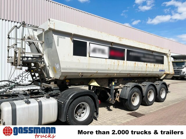 Schmitz Cargobull SKI 24 SL 7.2, Stahlmulde ca. 27m³, Liftachse - Savivartis puspriekabė: foto 4 Schmitz Cargobull SKI 24 SL 7.2, Stahlmulde ca. 27m³, Liftachse - Savivartis puspriekabė: foto 4