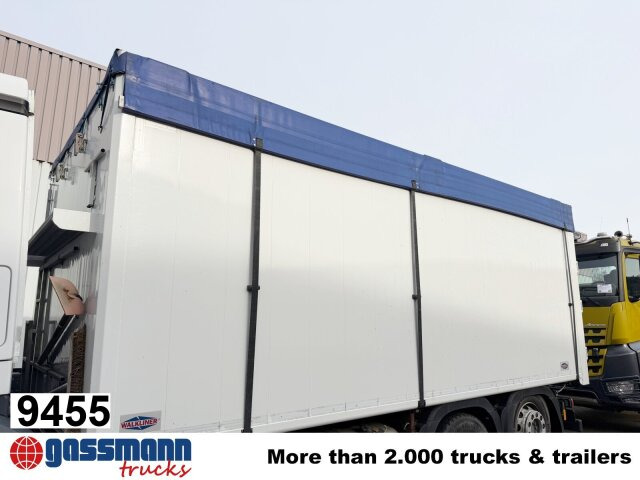 Schubbodenaufbau mit Plane ca 29m³, Funk - Furgonas sunkvežimis: foto 1 Schubbodenaufbau mit Plane ca 29m³, Funk - Furgonas sunkvežimis: foto 1