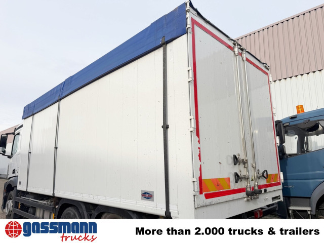 Schubbodenaufbau mit Plane ca 29m³, Funk - Furgonas sunkvežimis: foto 2 Schubbodenaufbau mit Plane ca 29m³, Funk - Furgonas sunkvežimis: foto 2