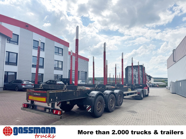 Schwarzmüller 3-Achs Holzauflieger, Liftachse, MEHRFACH - Miškovežio puspriekabė: foto 5 Schwarzmüller 3-Achs Holzauflieger, Liftachse, MEHRFACH - Miškovežio puspriekabė: foto 5