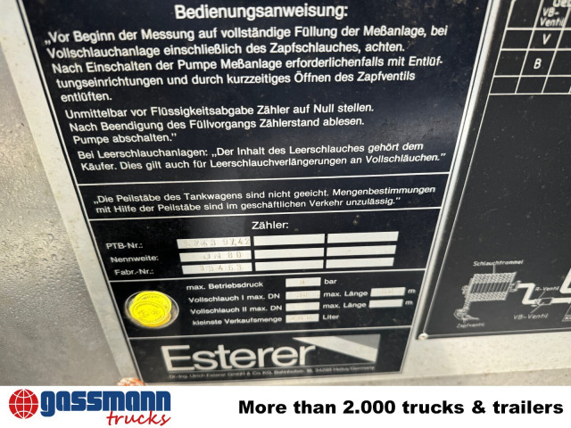 Tankaufbau ca. 13.350l, 2 Kammern - Autocisterna: foto 5 Tankaufbau ca. 13.350l, 2 Kammern - Autocisterna: foto 5