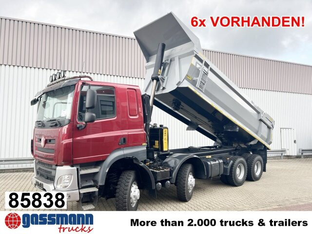 Tatra Phoenix 8x8, Stahlmulde ca. 22m³, hydr. - Savivartis: foto 1 Tatra Phoenix 8x8, Stahlmulde ca. 22m³, hydr. - Savivartis: foto 1