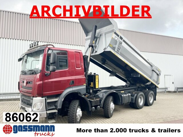 Tatra Phoenix 8x8, Stahlmulde ca. 22m³, hydr. - Savivartis: foto 1 Tatra Phoenix 8x8, Stahlmulde ca. 22m³, hydr. - Savivartis: foto 1