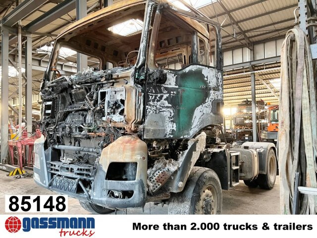 MAN TGS 18.480 4x4 BLS, BRANDSCHADEN - Vilkikas: foto 1 MAN TGS 18.480 4x4 BLS, BRANDSCHADEN - Vilkikas: foto 1