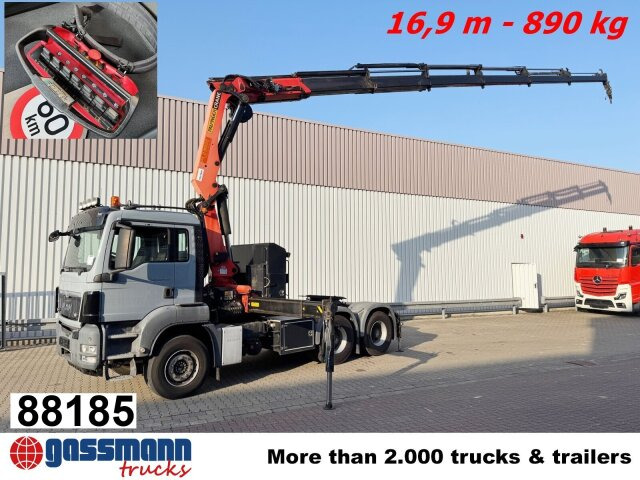 MAN TGS 33.480 6X4 BLS, AHK, Kran Palfinger PK - Vilkikas: foto 1 MAN TGS 33.480 6X4 BLS, AHK, Kran Palfinger PK - Vilkikas: foto 1