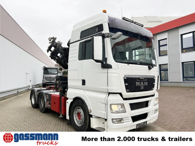 Vilkikas MAN TGX 26.480 6x4 BLS mit Kran Hiab 288E-6 Hipro,: foto 12