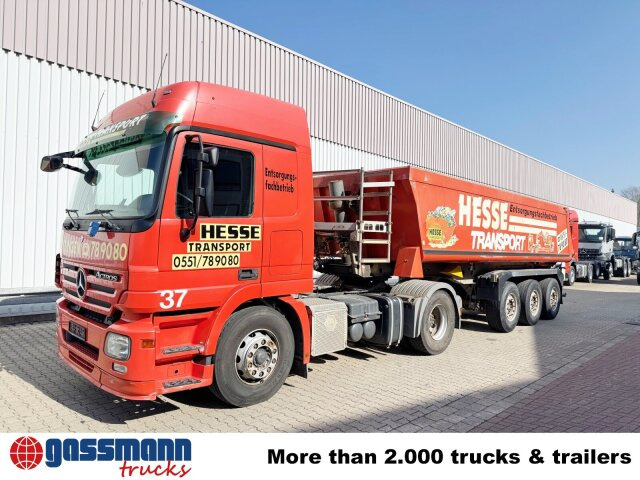 Vilkikas Mercedes-Benz Actros 1844 LS 4x2, Kipphydraulik: foto 8