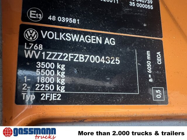 Volkswagen Crafter 2.5 TDI 4x2 Doka, Meiller Kipper - Savivartis sunkvežimis: foto 2 Volkswagen Crafter 2.5 TDI 4x2 Doka, Meiller Kipper - Savivartis sunkvežimis: foto 2