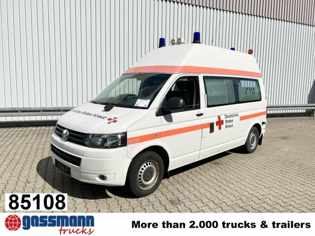 Volkswagen T5 2.0 TDI 4x2, Krankenwagen - Greitosios pagalbos automobilis: foto 1 Volkswagen T5 2.0 TDI 4x2, Krankenwagen - Greitosios pagalbos automobilis: foto 1