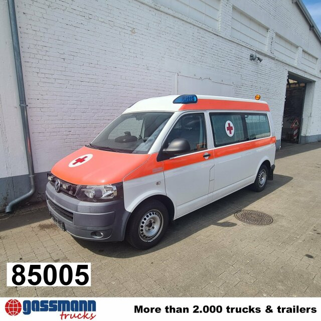 Volkswagen T5 2.0 TDI, Krankenwagen - Greitosios pagalbos automobilis: foto 1 Volkswagen T5 2.0 TDI, Krankenwagen - Greitosios pagalbos automobilis: foto 1